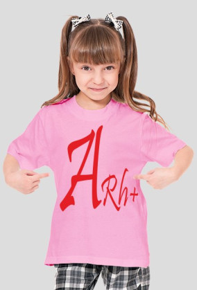 Arh+- t-shirt dziewczynka