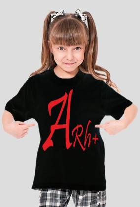 Arh+- t-shirt dziewczynka