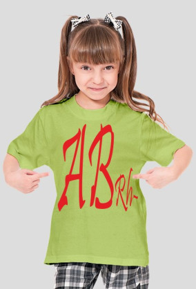 AB- - t-shirt dziewczynka