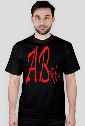 AB+ - t-shirt męski