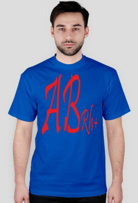 AB+ - t-shirt męski