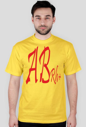 AB+ - t-shirt męski