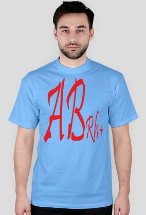 AB+ - t-shirt męski