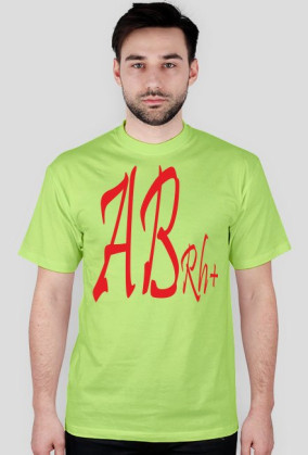 AB+ - t-shirt męski