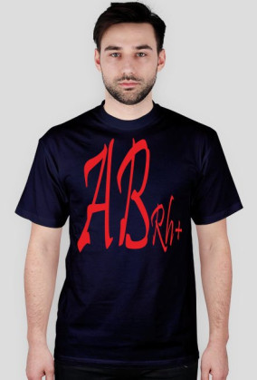 AB+ - t-shirt męski