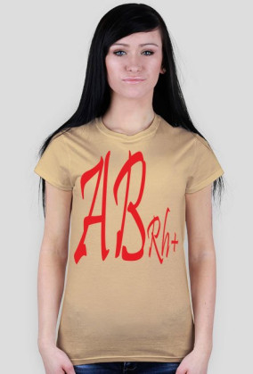 AB+ - t-shirt damski