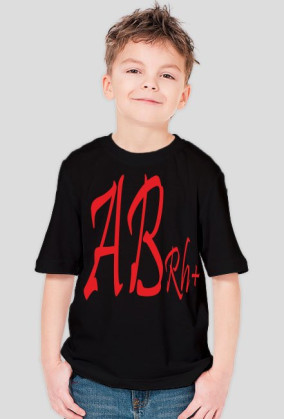 AB+ - t-shirt chłopiec