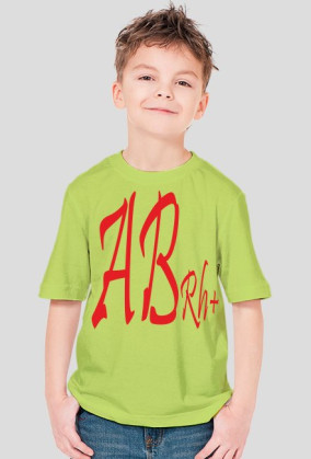 AB+ - t-shirt chłopiec