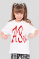 AB+ - t-shirt dziewczynka