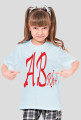 AB+ - t-shirt dziewczynka