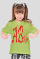 AB+ - t-shirt dziewczynka