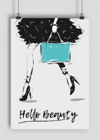 Plakat A2, Hello Beauty