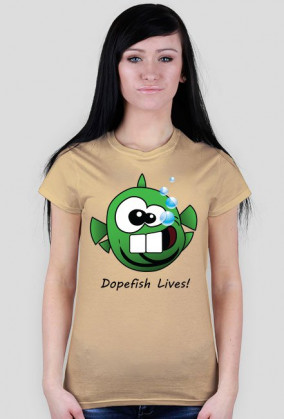 Dopefish Lives! - zielona wszystkożerna ryba