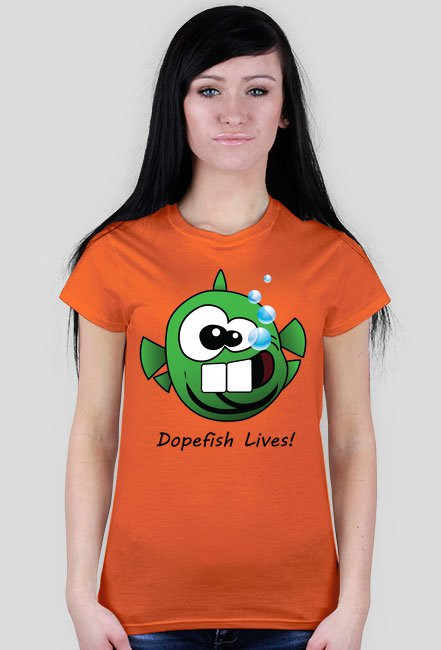 Dopefish Lives! - zielona wszystkożerna ryba