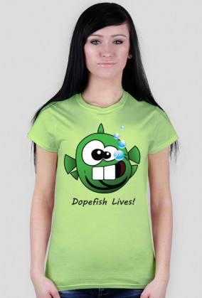 Dopefish Lives! - zielona wszystkożerna ryba