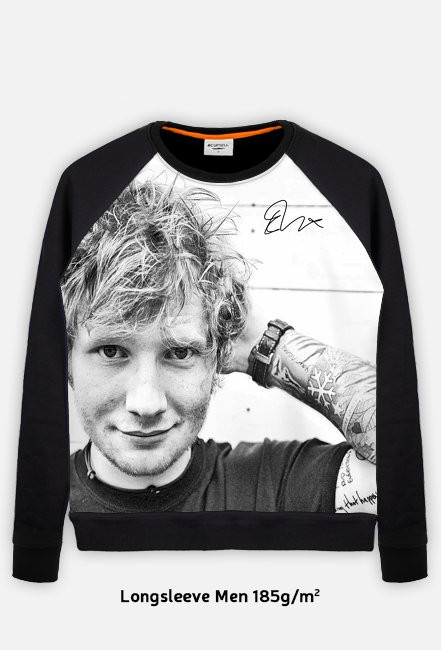 Koszulka Ed Sheeran Z Podpisem Eda Sheerana Dla Mężczyzn