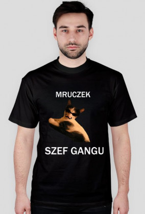 Mruczek Szef Gangu (T-shirt)