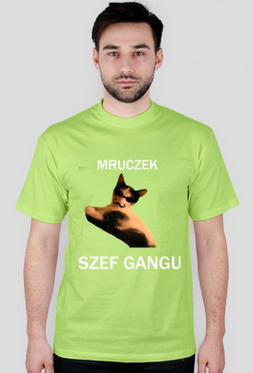 Mruczek Szef Gangu (T-shirt)