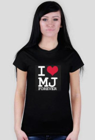 T-shirt DAMSKI I love Michael Jackson