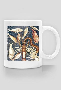 Roman Seafood Mosaic Lefthanded
