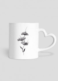asters heart cup