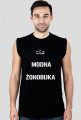 Drogi Sklep - koszulka bez rękawków MODNA ŻONOBIJKA Edition
