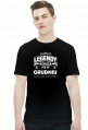 T-shirt legendy rodza sie w grudniu
