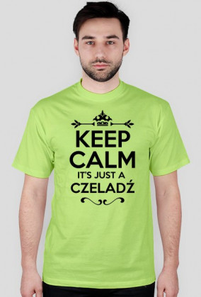 KEEP CALM IT'S JUST A CZELADŹ