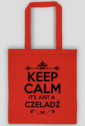 KEEP CALM IT'S JUST A CZELADŹ