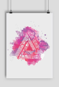 Penrose Triangle Plakat