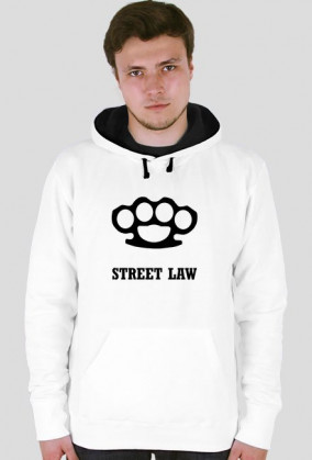 Bluza z kapturem "Street Law"