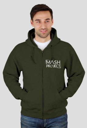 Bluza zip z kapturem męska MashProjects