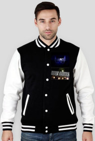 bluza na guziki z obraskami