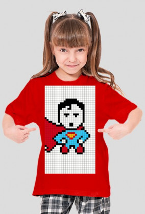 kratkowany supermen