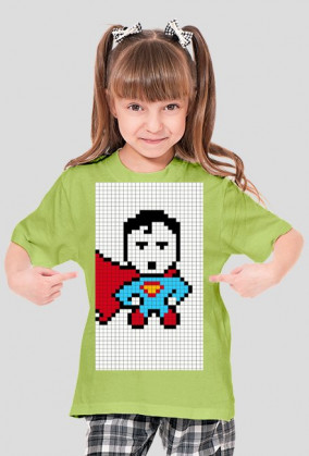 kratkowany supermen