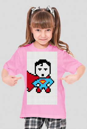 kratkowany supermen