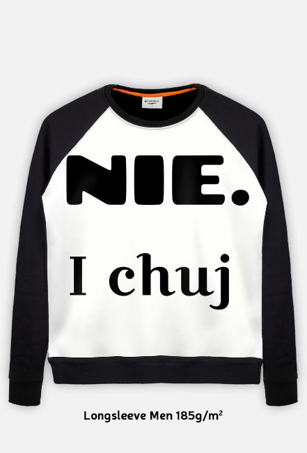 bluza NIE i chuj