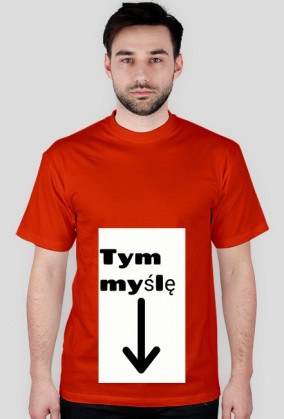 koszulka tym mysle