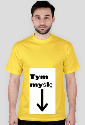 koszulka tym mysle