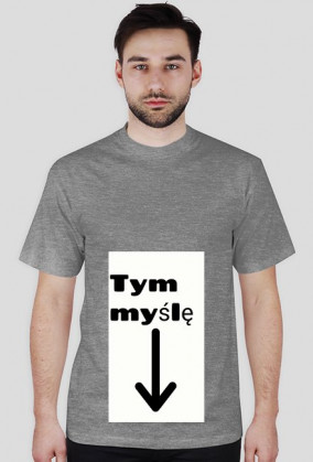 koszulka tym mysle