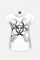 Koszulka damska fullprint "Biohazard"
