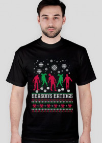 Świąteczna koszulka - Zombie sweterek