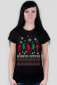 Świąteczna koszulka - Zombie sweterek
