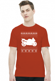 Christmas Bike - męska koszulka motocyklowa