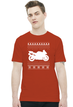 Christmas Bike - męska koszulka motocyklowa
