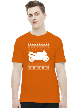 Christmas Bike - męska koszulka motocyklowa