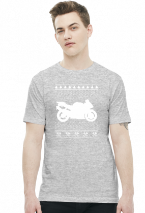Christmas Bike - męska koszulka motocyklowa