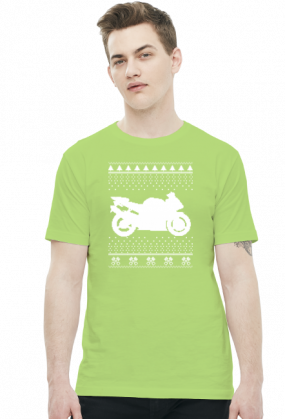 Christmas Bike - męska koszulka motocyklowa