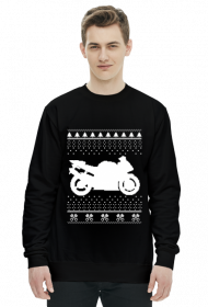 Christmas Bike - męska bluza motocyklowa
