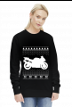 Christmas Bike - damska bluza motocyklowa